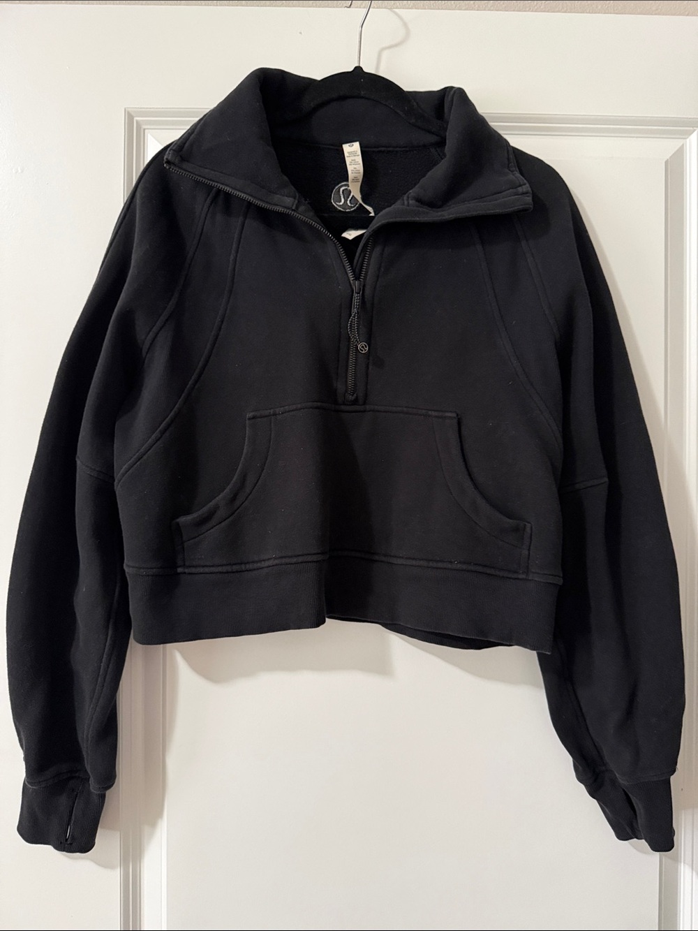 Lululemon Scuba Oversized Funnel-Neck Half Zip